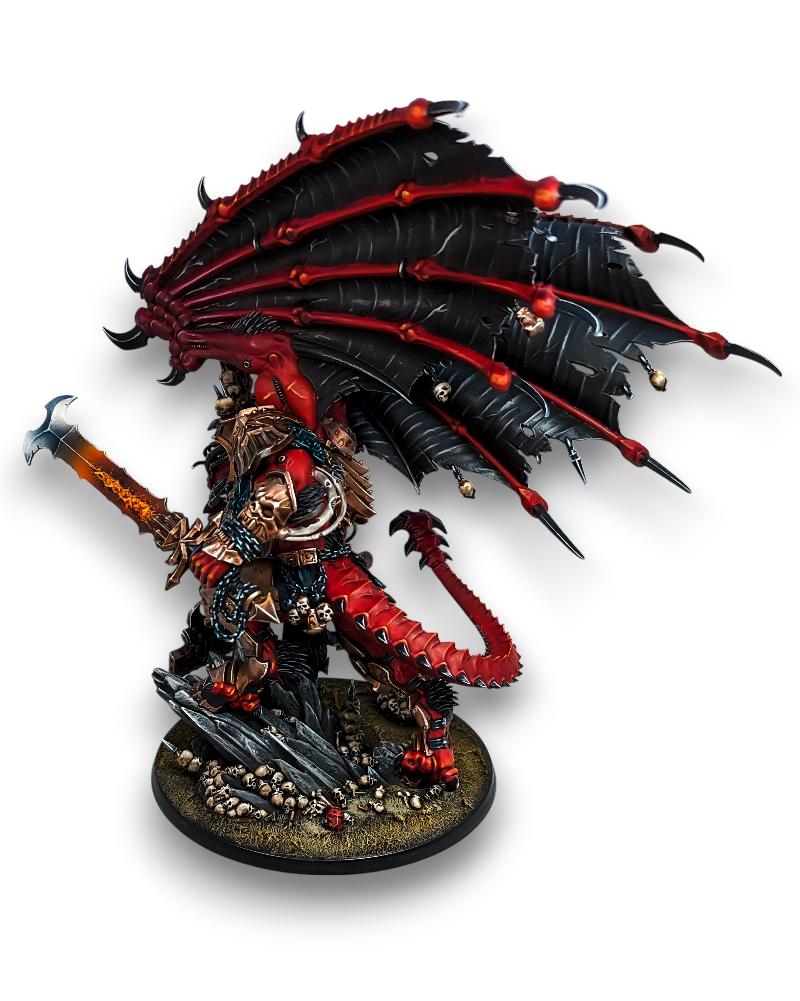 An image of Angron - Back